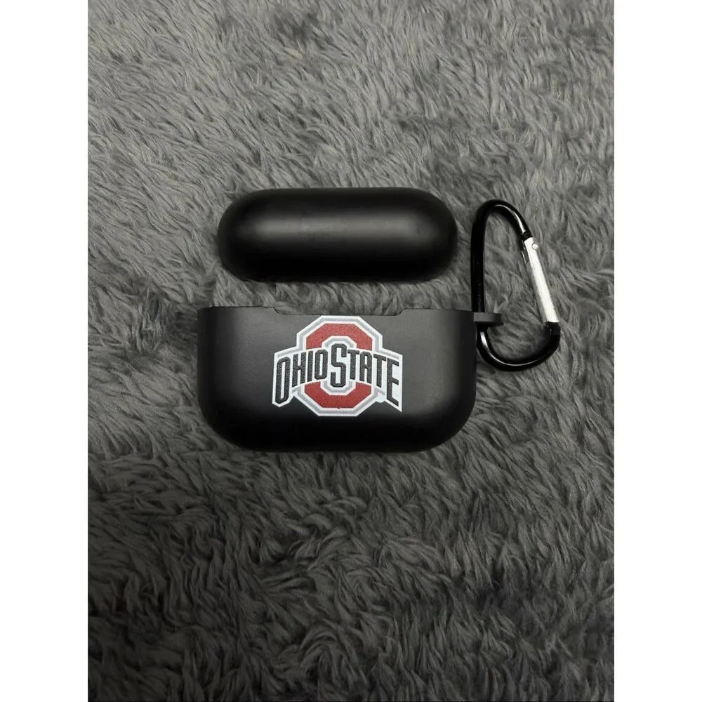 Ohio State Air Pods Pro Case With Carabiner